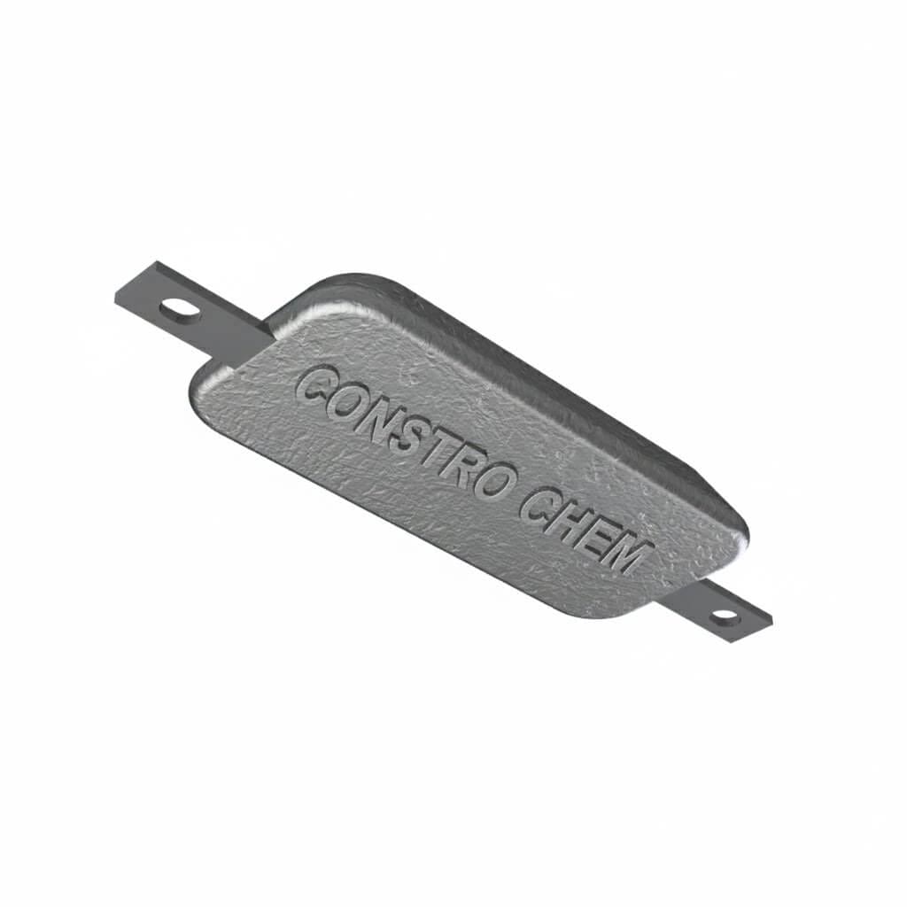 Sacrificial marine zinc anode