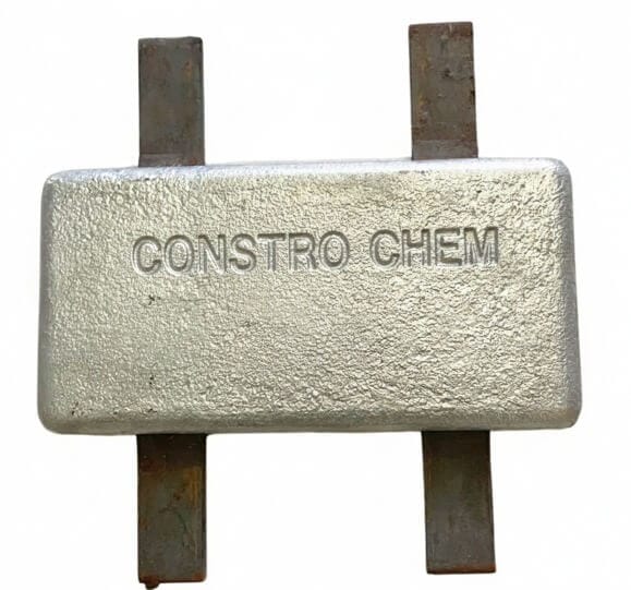 Zinc marine anode